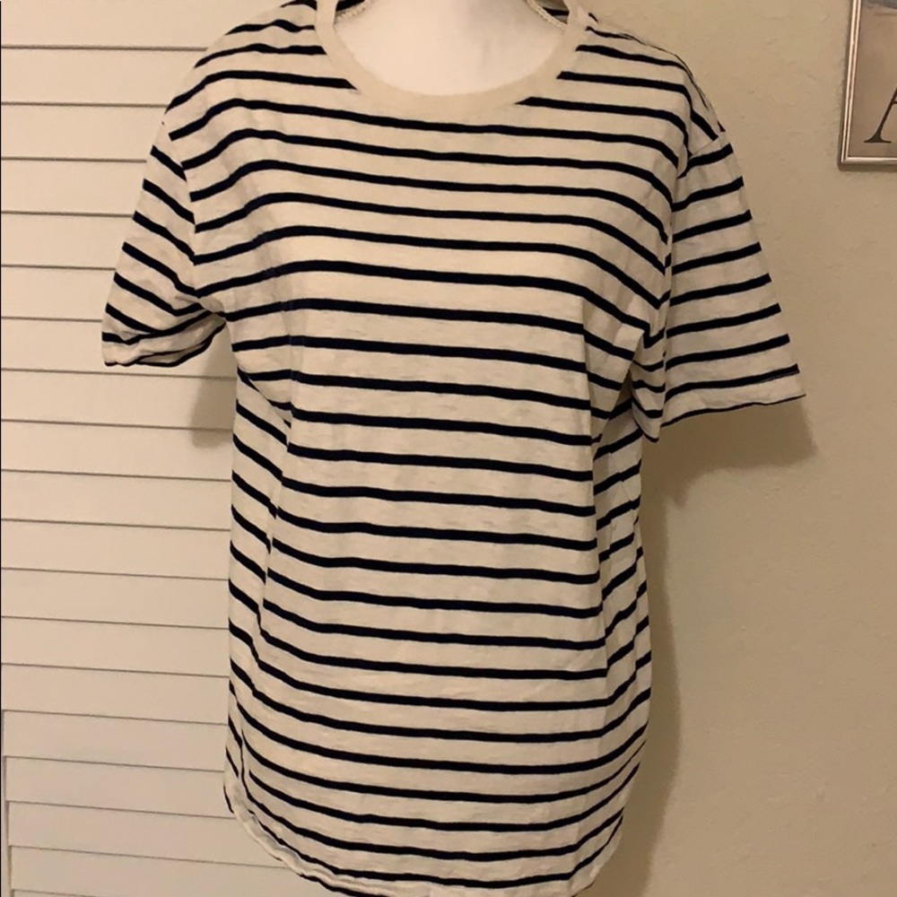 J. Crew men’s short sleeve pullover. Lg. perfect